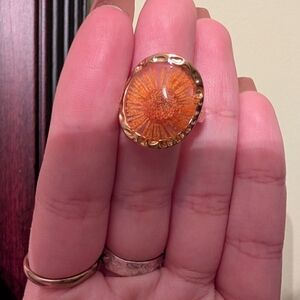 Adjustable Floral Ring